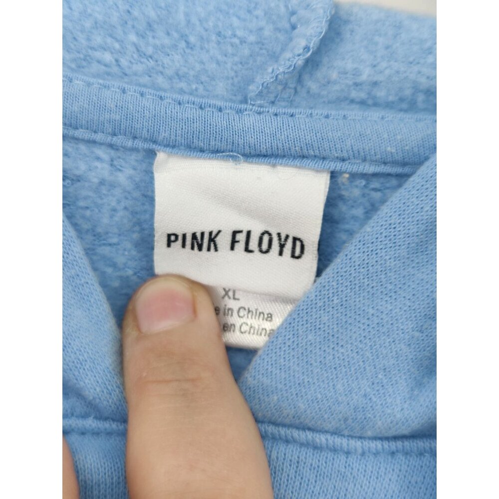 Pink Floyd Dark Side of the Moon Blue Pullover Hoodie Sweatshirt Unisex Size XL - Picture 5 of 9